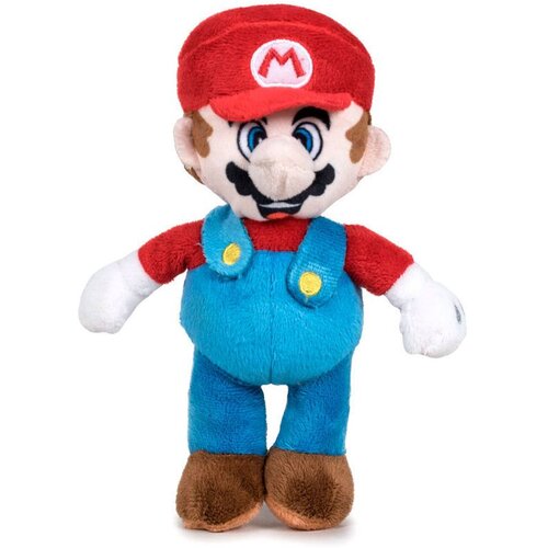 Super Mario Mekana pli&amp;scaron;ana igračka - Mario, 18 cm Slike
