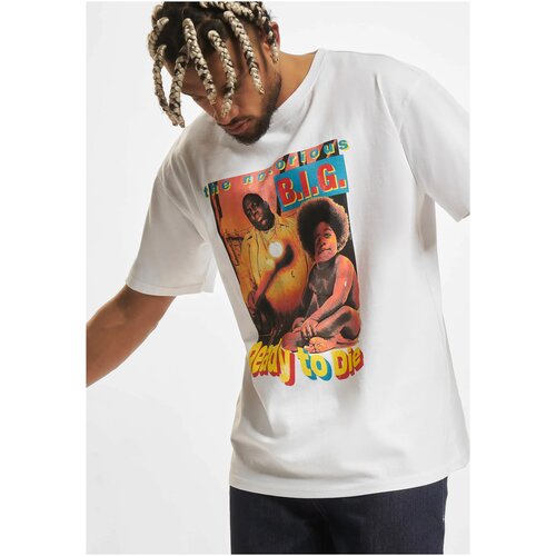 Mister Tee Biggie Ready To Die Oversize T-Shirt White Slike