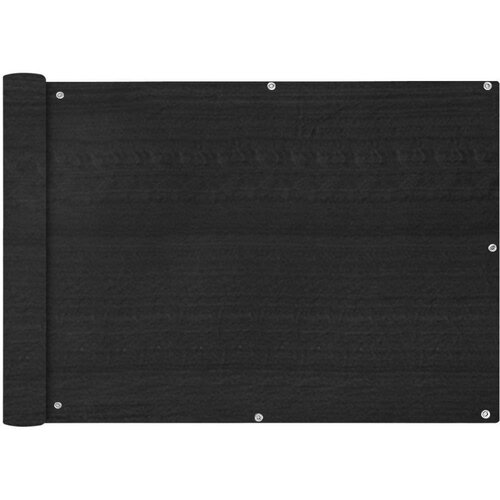  Balkonsko Platno HDPE 75x600 cm Antracitne Barve, (20610629) Cene