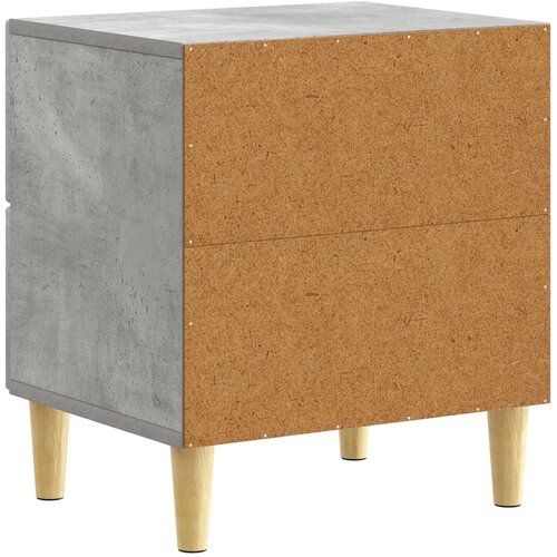  Noćni ormarić 2 pcs Betonska siva 43 x 34,5 x 48 cm Slike