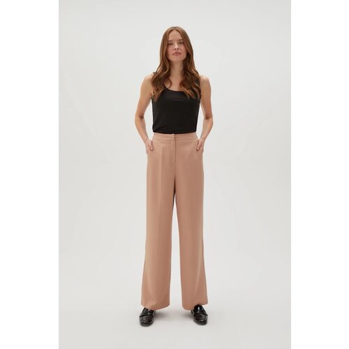 Marisse Women's Trousers L-Sp-4607 L.Brown Cene