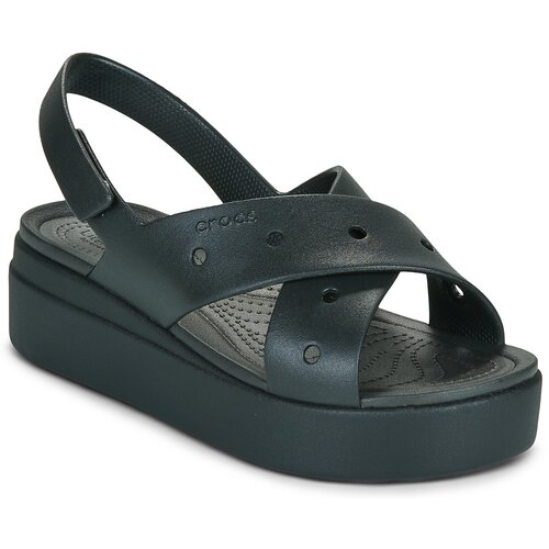 Crocs BROOKLYN 4U CROSS STRAP SANDAL Crna Cene