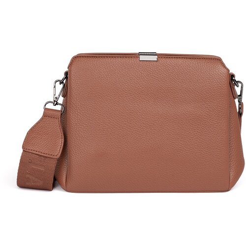 Shelvt brown classic women's handbag Cene