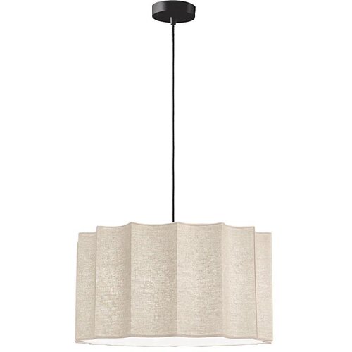  Luster na kablu WAVY 1xE27/14W/230V bež Slike