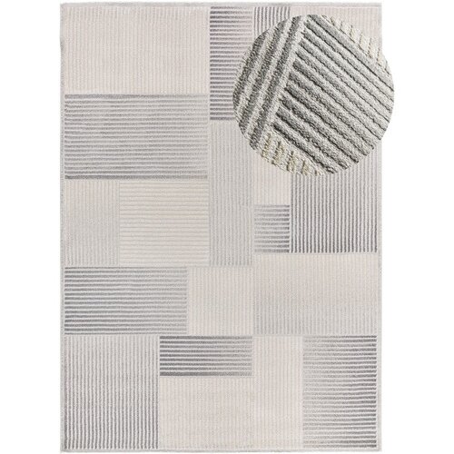 Universal Svijetlo sivi/boje slonovače tepih 160x230 cm Baresa &amp;ndash; Slike