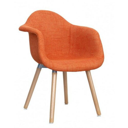  trpezarijska stolica sem štof - narandžasta 635521 Cene