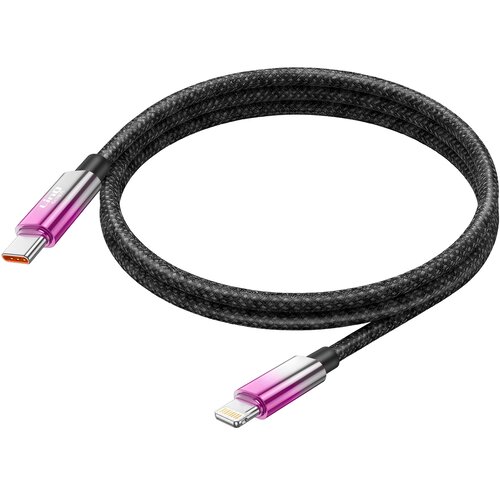 LINQ Lightning v USB-C Kabel za Hitro Polnjenje 35W z LED Zaslonom 1.2m, Vijolična, (5000276572) Cene
