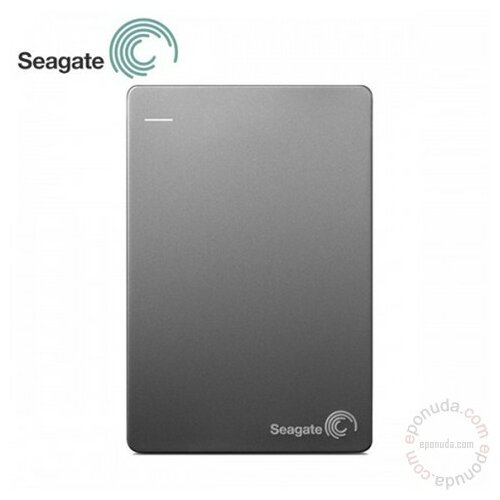 Seagate 2TB EXT BACKUP PLUS SLIM PORTABLE, 2.5'', USB3.0, 159 GR, SILVER, STDR2000201 eksterni hard disk Slike