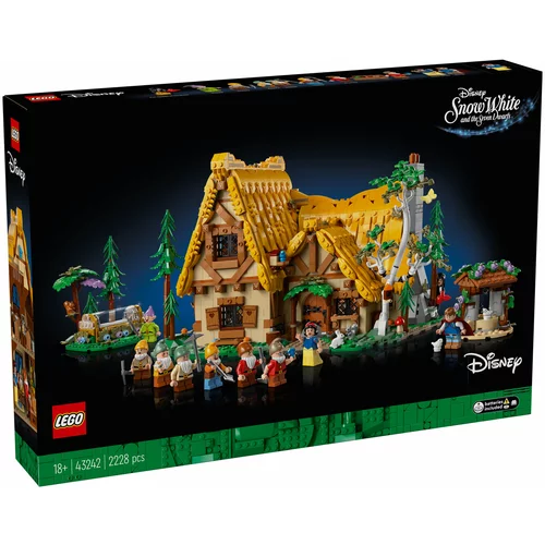 Lego Disney™ 43242 Koliba za Snjeguljicu i sedam patuljaka