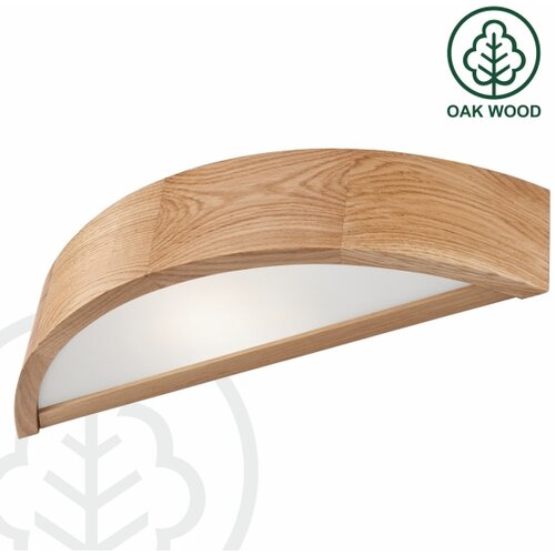  Zidna svetiljka OAK 1xE27/60W/230V hrast Slike