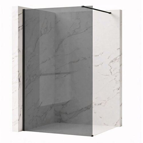 Rea Stena za prhanje Flexi Grey / Black 80 Cene