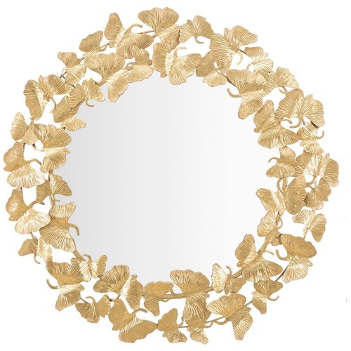 Mauro Ferretti Stensko ogledalo Leaf, ø 87 cm Cene