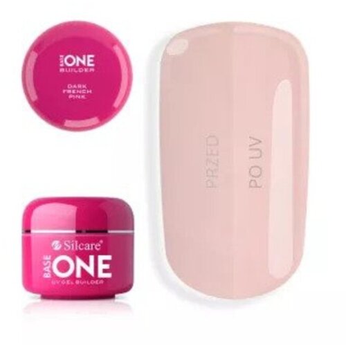 Silcare gel baza za nokte one dark french pink 50g Cene