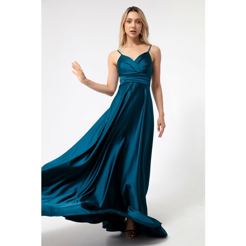 Lafaba Evening & Prom Dress - Blue - A-line Cene