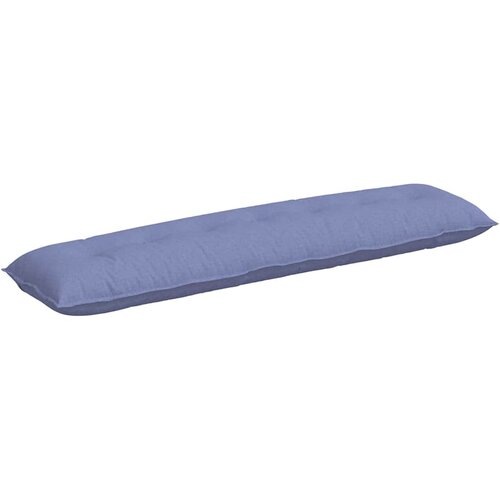 vidaXL Poglavni vzglavnik Jeans modra 200 x 19 x 50 cm blago, (5000278232) Cene
