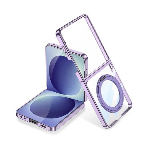  Futrola z-ring za samsung f776b galaxy z flip 8 5g ljubicasta (gkk case) ( F126154 ) Slike