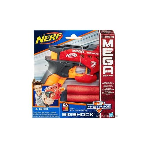 Nerf PISTOLJ MEGA BIGSHOCK Slike