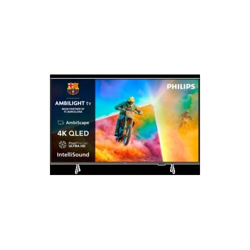 Philips TV QLED 55PQS8501/12, AMBILIGHT 4K QLED TV, 139 cm (55''), Titan OS, AmbiScape, Airplay, P5 Image processor, Dolby Atmos Cijene