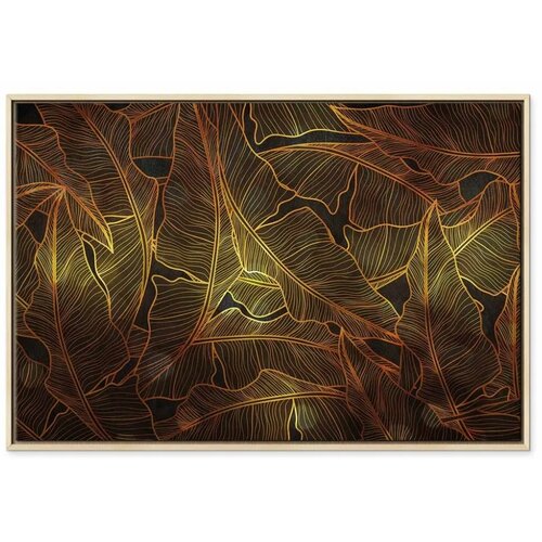  Slika - Dance of Golden Leaves (1 Part) Wide 90x60 Slike