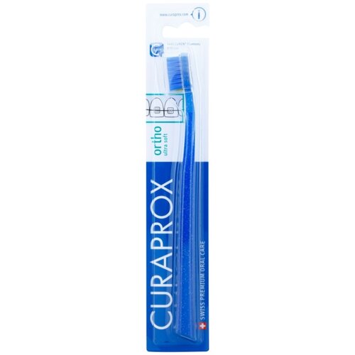 Curaprox Ortho Ultra Soft 5460 ortodontna zobna &amp;scaron;četka za uporabnike zobnih aparatov 1 kos Slike