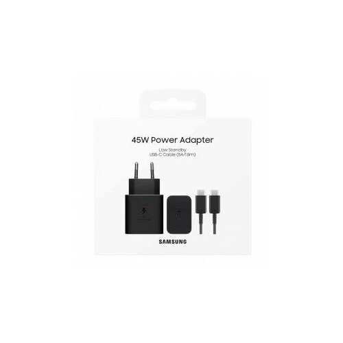 Samsung Schnellladegerät 45W EP-T4511NBEGEU adapter za punjenje unutrašnje područje USB-C® s euro utikačem za Cene