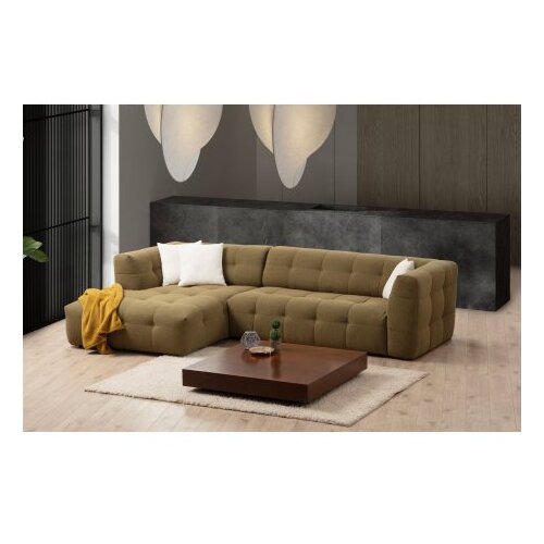 Atelier Del Sofa Ugaona garnitura Cady, 100x72x300 cm, Kaki Slike