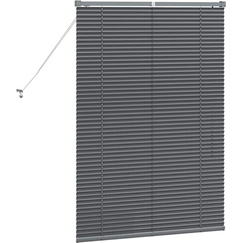  Venecijanski zastore Tamno siva 130 x 90 cm Aluminij Slike