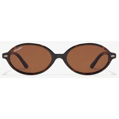 D.Franklin Unisex sunčane naočale Ultra Light Ellipse, smeđe Cijene