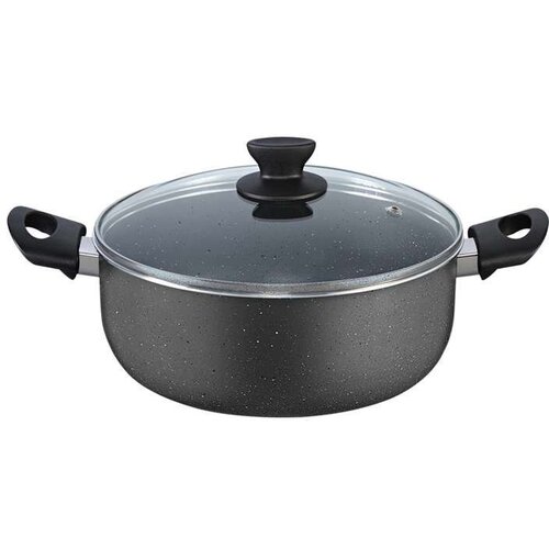 Zilan Lonac sa staklenim poklopcem, granit, 28 cm – ZLN2003 Cijene