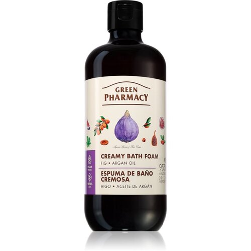 Green Pharmacy Body Care Fig & Argan Oil kremasta pena za kopel z arganovim oljem 500 ml Cene