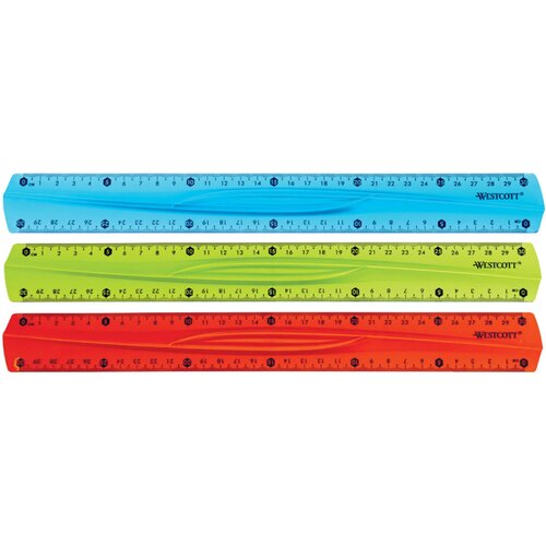  Ravnilo westcott 30cm flexi mix barve e-10222 00 Cene