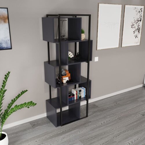 Hanah home dekoratif 5 L807 anthracite multi purpose shelf Cene