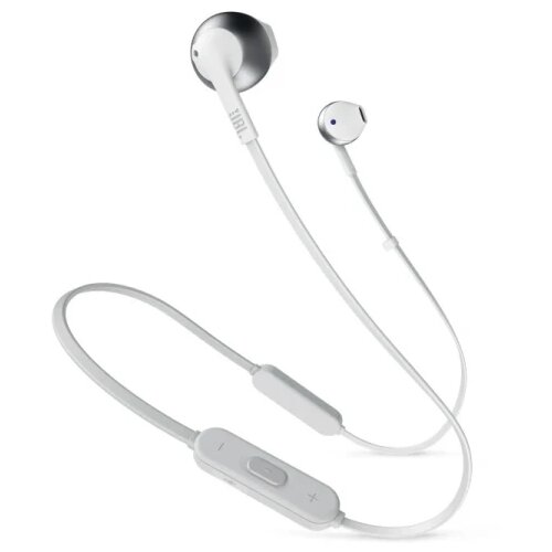 JBL T205 Bubice sa mikrofonom (Srebrne) Cene