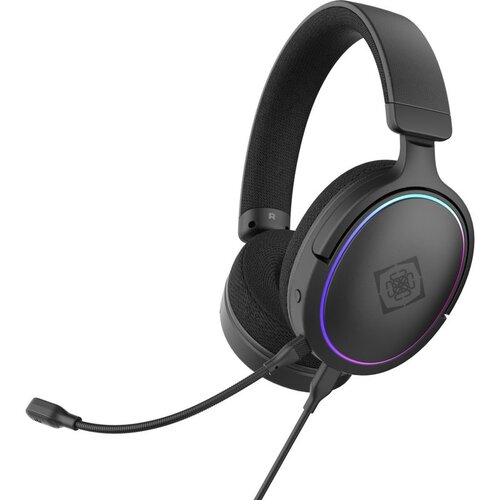 DELTACO GAMING Slu&amp;scaron;alice s Mikrofonom 7.1 Surround, Memorijska Pjena, RGB, USB, Crne Slike