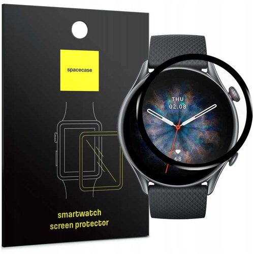 Spacecase KALJENO STEKLO ZA URO AMAZFIT GTR 3 PRO FOLIJA 9H, (21964784) Slike