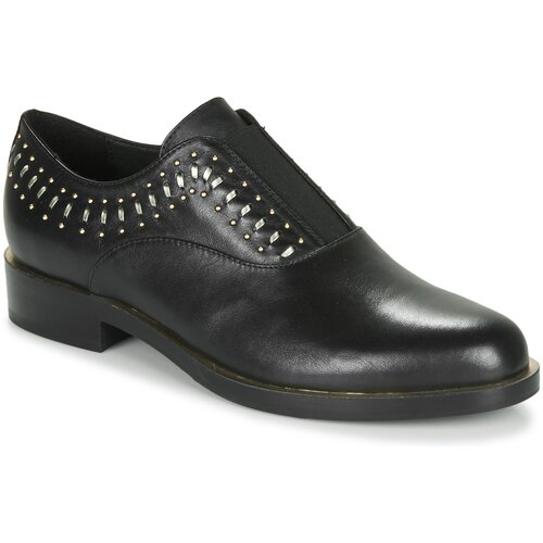 Geox Čevlji Derby D BROGUE S Črna Slike