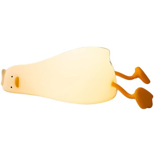 ILIKE Elight LD1 Lay Duck Mehka silikonska otroška barvna nočna led svetilka z baterijo / USB-C bela, (21383432) Cene