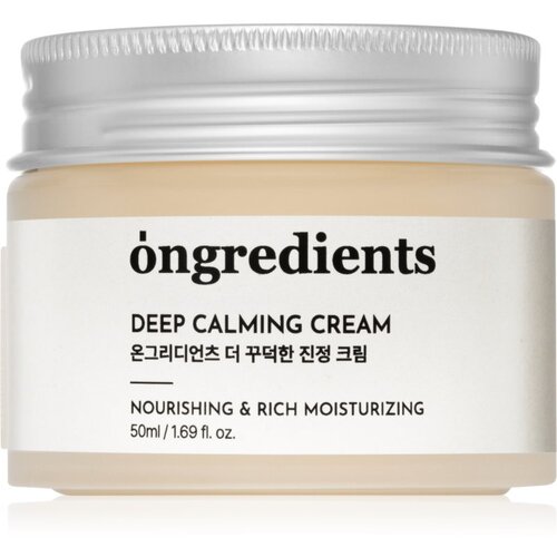 Ongredients Deep Calming Cream pomirjajoča krema za obraz za krepitev kožne pregrade 50 ml Slike