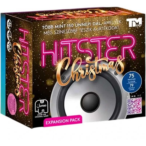 Asmodee Hitster Christmas dru&amp;scaron;tvena igra dodatak s božićnim pjesmama Slike