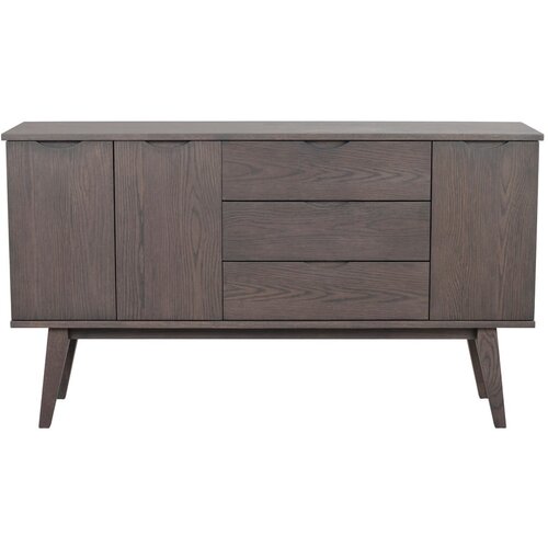 Rowico Rjava nizka komoda v hrastovem dekorju 150x85 cm Filippa – Cene