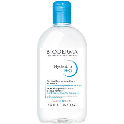 Bioderma hydrabio H2O, micelarna voda za dehidriranu osetljivu kožu 500ml 90216 Slike