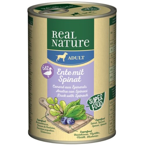 Real Nature Adult raca s &scaron;pinačo 400 g Cene