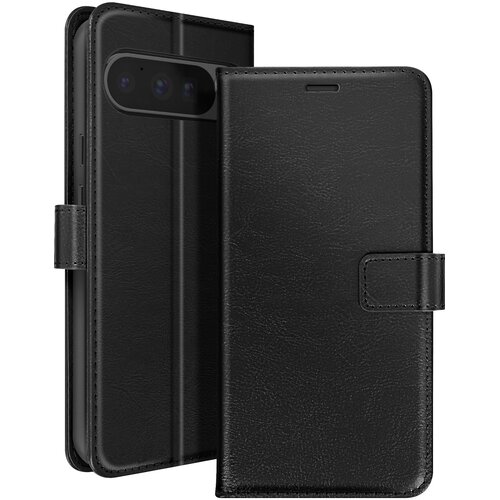 Oem Mayaxess, Ohišje za Google Pixel 9 Pro XL Denarnica s trakom za roko, Črna, (5000215643) Cene