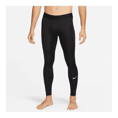 Nike Pro Dri-FIT Leggings, Black/White - L, (20764356)