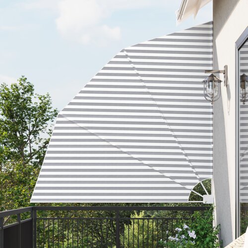 vidaXL Zaslon za privatnost na balkonu Antracit i bijela 210 x 210 cm Cijene