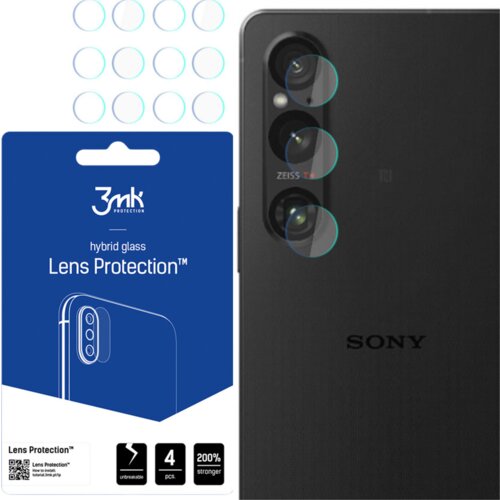 3mk SONY XPERIA 1 V ZA&amp;Scaron;ČITNA FOLIJA ZA LEČE ZA&amp;Scaron;ČITNO STEKLO ZA LEČE, (21965640) Slike