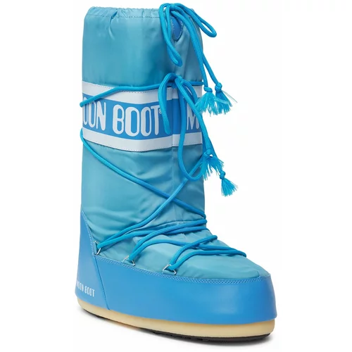 Moon Boot Škornji za sneg Nylon 14004400088 S Alaskan Blue 088