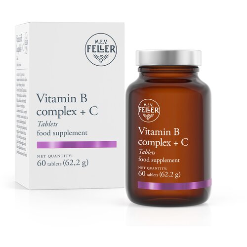 MEV FELLER kompleks vitamina b sa vitaminom c 60 tableta Slike
