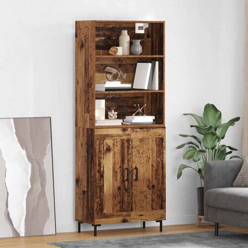  Highboard Staro drvo 69,5 x 34 x 180 cm Konstruirano drvo Cene