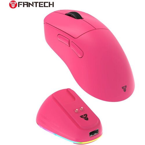 Fantech mi&amp;scaron; wireless gaming WG14E yari e pink Slike